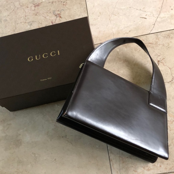 100% authentic Gucci brown leather bag❤️ - Picture 2 of 8